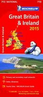 Abbildung von: Great Britain & Ireland Map 2015 - Michelin Editions des Voyages