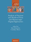 Cover: Analysis of Ancient and Medieval Texts and Manuscripts - Brepols N.V.