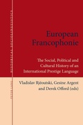 Cover: European Francophonie - Peter Lang Verlag