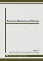 Cover: Science and Engineering of Materials - Trans Tech Publications Ltd