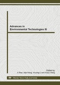 Cover: Advances in Environmental Technologies III - Trans Tech Publications Ltd