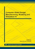 Cover: Computer-Aided Design, Manufacturing, Modeling and Simulation IV - Trans Tech Publications Ltd