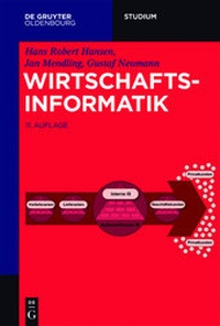 Enlarge image Cover: Wirtschaftsinformatik - De Gruyter Oldenbourg