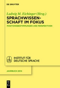 Abbildung von: Sprachwissenschaft im Fokus - De Gruyter Mouton