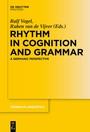 Cover: Rhythm in Cognition and Grammar - De Gruyter Mouton
