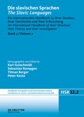 Cover: Die slavischen Sprachen / The Slavic Languages. Halbband 2 - De Gruyter Mouton