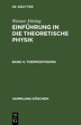 Cover: Thermodynamik - De Gruyter