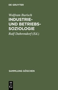 Cover: Industrie- und Betriebssoziologie - De Gruyter