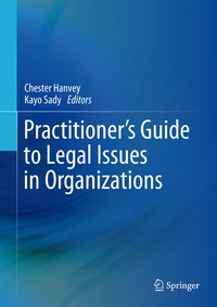 Abbildung von: Practitioner's Guide to Legal Issues in Organizations - Springer