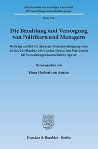 Abbildung von: Die Bezahlung und Versorgung von Politikern und Managern - fibre