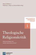 Cover: Theologische Religionskritik - Vandenhoeck & Ruprecht