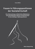 Cover: Frauen in F&uuml;hrungspositionen der Sozialwirtschaft - Edition Rainer Hampp