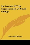 Cover: An Account Of The Augmentation Of Small Livings - Kessinger Publishing