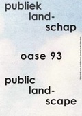 Cover: Oase 93 - NAI Publishers