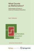 Cover: What Counts as Mathematics? - Springer