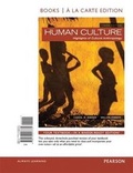 Cover: Human Culture - Pearson