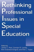 Cover: Rethinking Professional Issues in Special Education - Praeger Publishers Inc