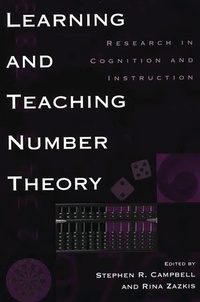 Enlarge image Cover: Learning and Teaching Number Theory - Praeger Publishers Inc