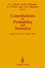 Cover: Contributions to Probability and Statistics - Springer