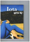 Cover: Iota 92 - Templar Poetry