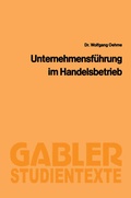 Cover: Unternehmensf&uuml;hrung im Handelsbetrieb - Springer Gabler