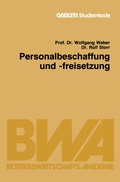 Cover: Personalbeschaffung und -freisetzung - Springer Gabler