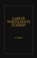 Cover: Gabler Wirtschafts Lexikon - Springer Gabler