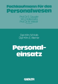 Enlarge image Cover: Personaleinsatz - Springer Gabler