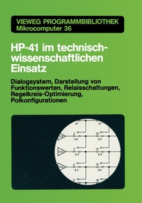 Abbildung von: HP-41 im technisch-wissenschaftlichen Einsatz - Vieweg+Teubner Verlag
