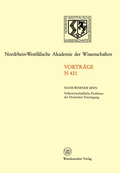 Cover: Volkswirtschaftliche Probleme der Deutschen Vereinigung - VS Verlag f&uuml;r Sozialwissenschaften