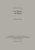 Cover: Der B&uuml;rger als M&auml;zen - VS Verlag f&uuml;r Sozialwissenschaften