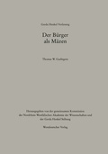 Cover: Der B&uuml;rger als M&auml;zen - VS Verlag f&uuml;r Sozialwissenschaften