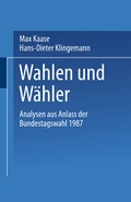 Abbildung von: Wahlen und Wähler - VS Verlag für Sozialwissenschaften