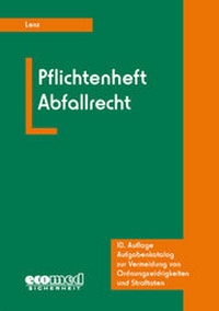 Abbildung von: Pflichtenheft Abfallrecht - ecomed Storck