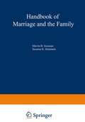 Cover: Handbook of Marriage and the Family - Springer
