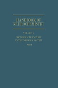 Cover: Metabolic Turnover in the Nervous System - Springer