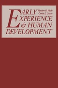 Cover: Early Experience and Human Development - Springer