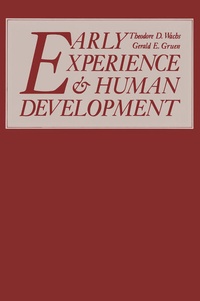Enlarge image Cover: Early Experience and Human Development - Springer