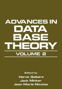 Enlarge image Cover: Advances in Data Base Theory: Volume 2 - Plenum Publishing Corporation