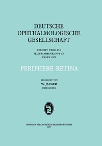 Abbildung von: Periphere Retina - J.F. Bergmann-Verlag