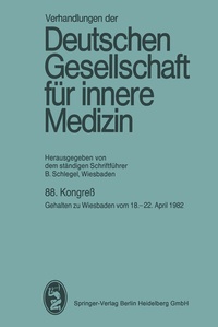 Abbildung von: 88. Kongreß - J.F. Bergmann-Verlag