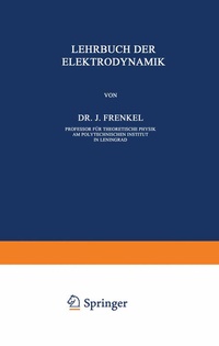 Abbildung von: Allgemeine Mechanik der Elektrizität - Springer