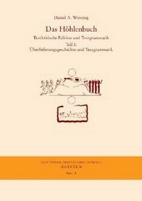 Enlarge image Cover: Das Höhlenbuch - Harrassowitz Verlag