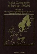 Cover: Major Companies of Europe 1990/91 Volume 3 - Springer