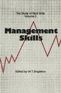 Cover: Management Skills - Springer