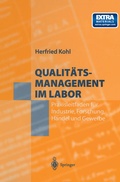 Cover: Qualit&auml;tsmanagement im Labor - Springer