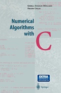 Cover: Numerical Algorithms with C - Springer