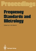 Cover: Frequency Standards and Metrology - Springer