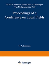 Enlarge image Cover: Proceedings of a Conference on Local Fields - Springer