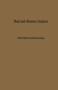 Cover: Real and Abstract Analysis - Springer